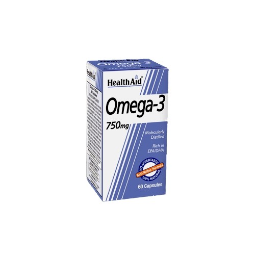 Health Aid Omega3 750mg 60 Capsules Portman's Pharmacy