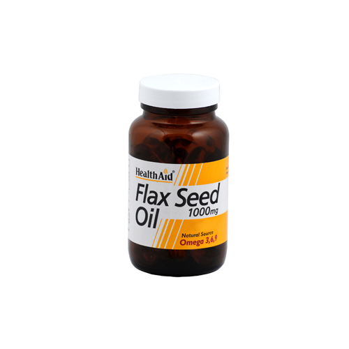 Health Aid Flax Seed Oil 1000mg 60 Capsules Portman's Pharmacy